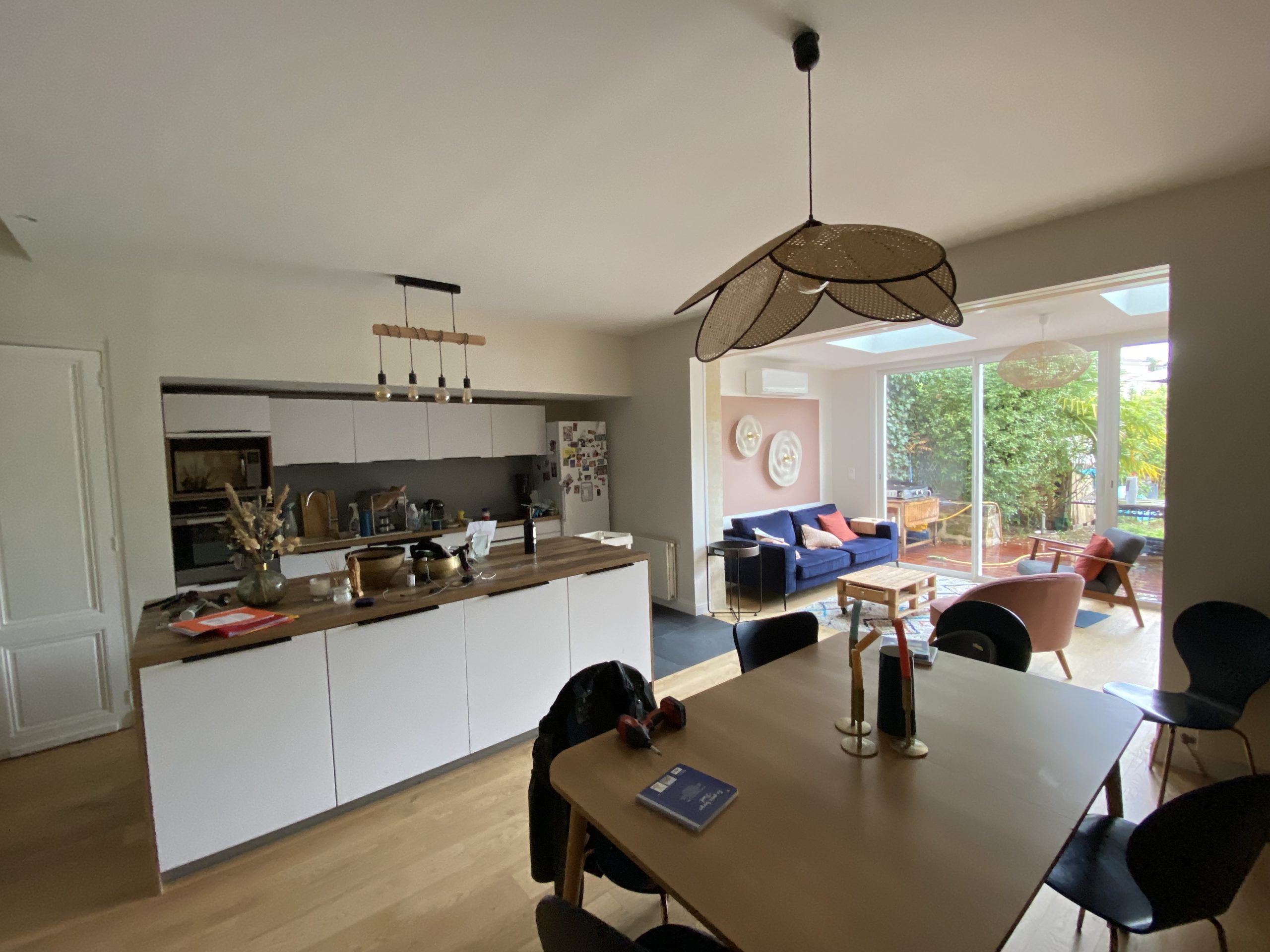 Rénovation partielle - Extension en rez de jardin