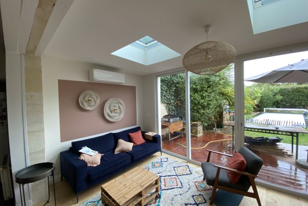 Rénovation partielle - Extension en rez de jardin