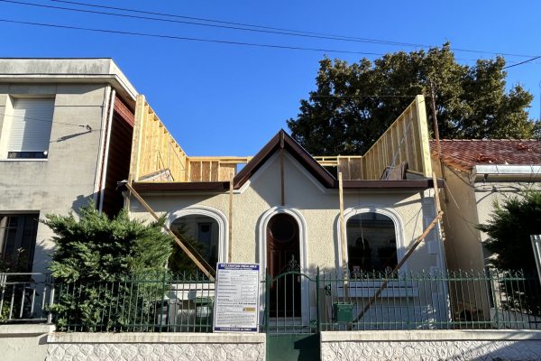 Surélévation d’une maison individuelle - Parc Bordelais