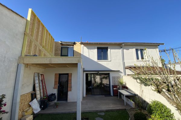 Extension et surélévation Caudéran