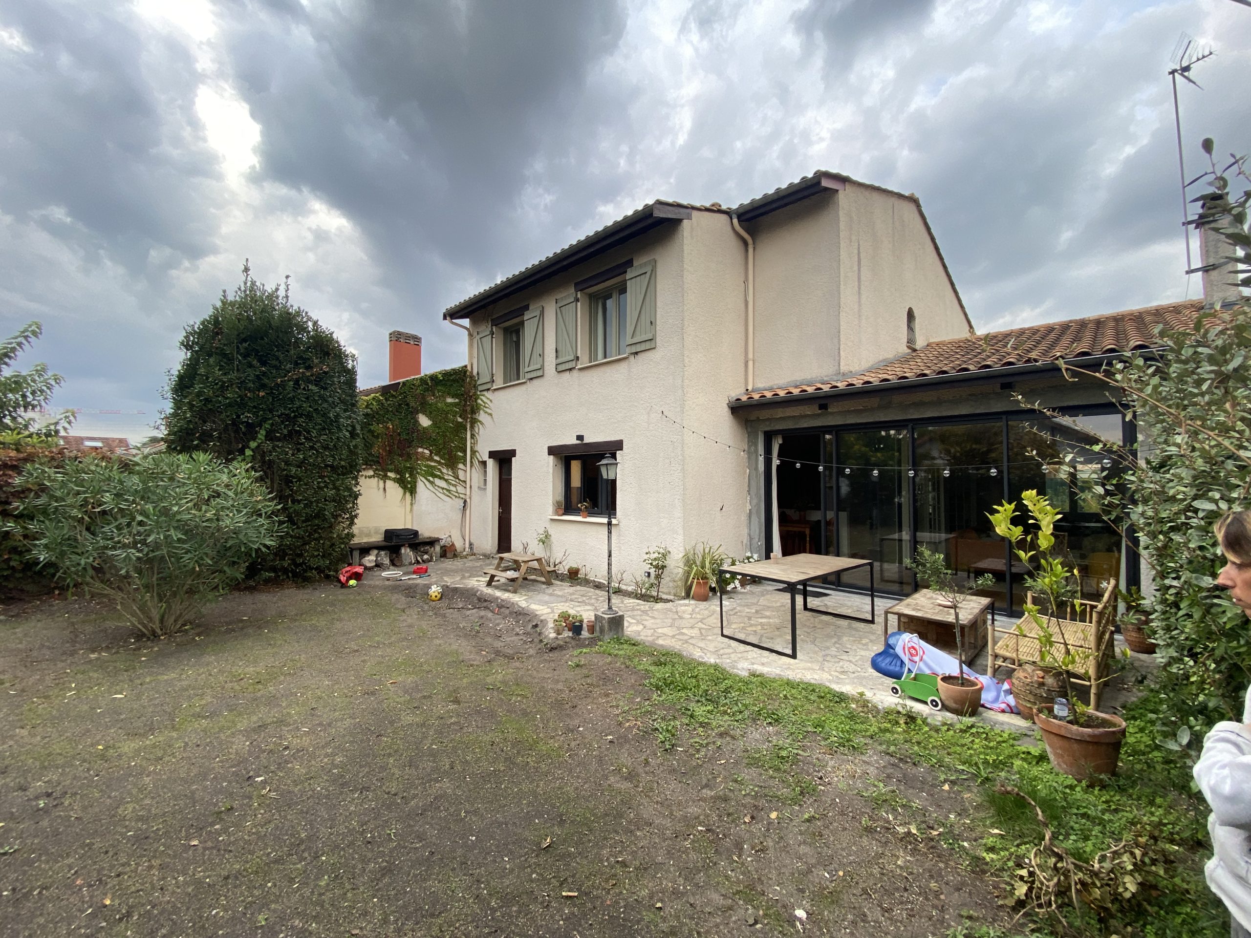 Embellissement extérieur d'une maison individuelle