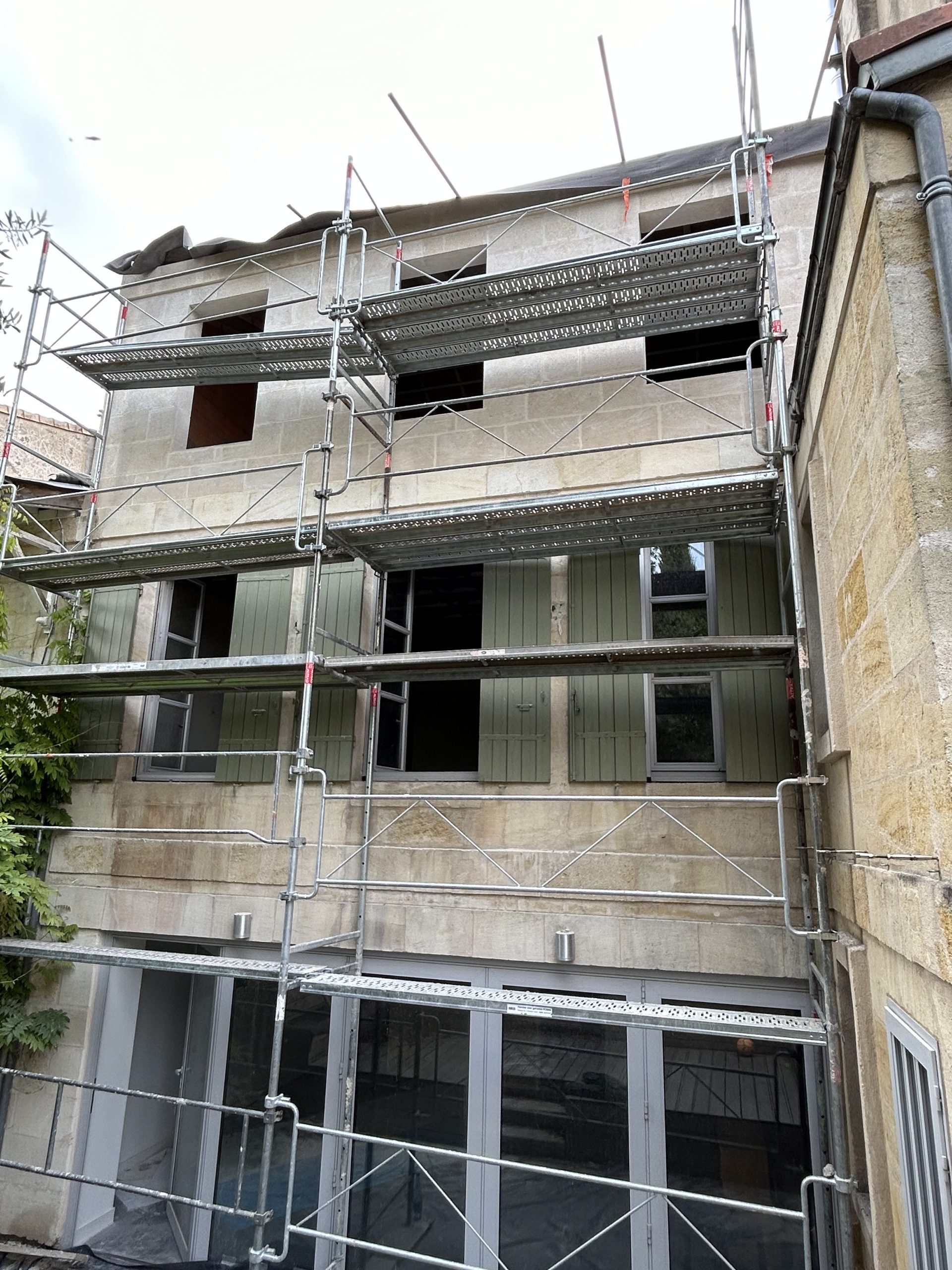 Création d’un r+2 d’une belle maison bourgeoise bordelaise