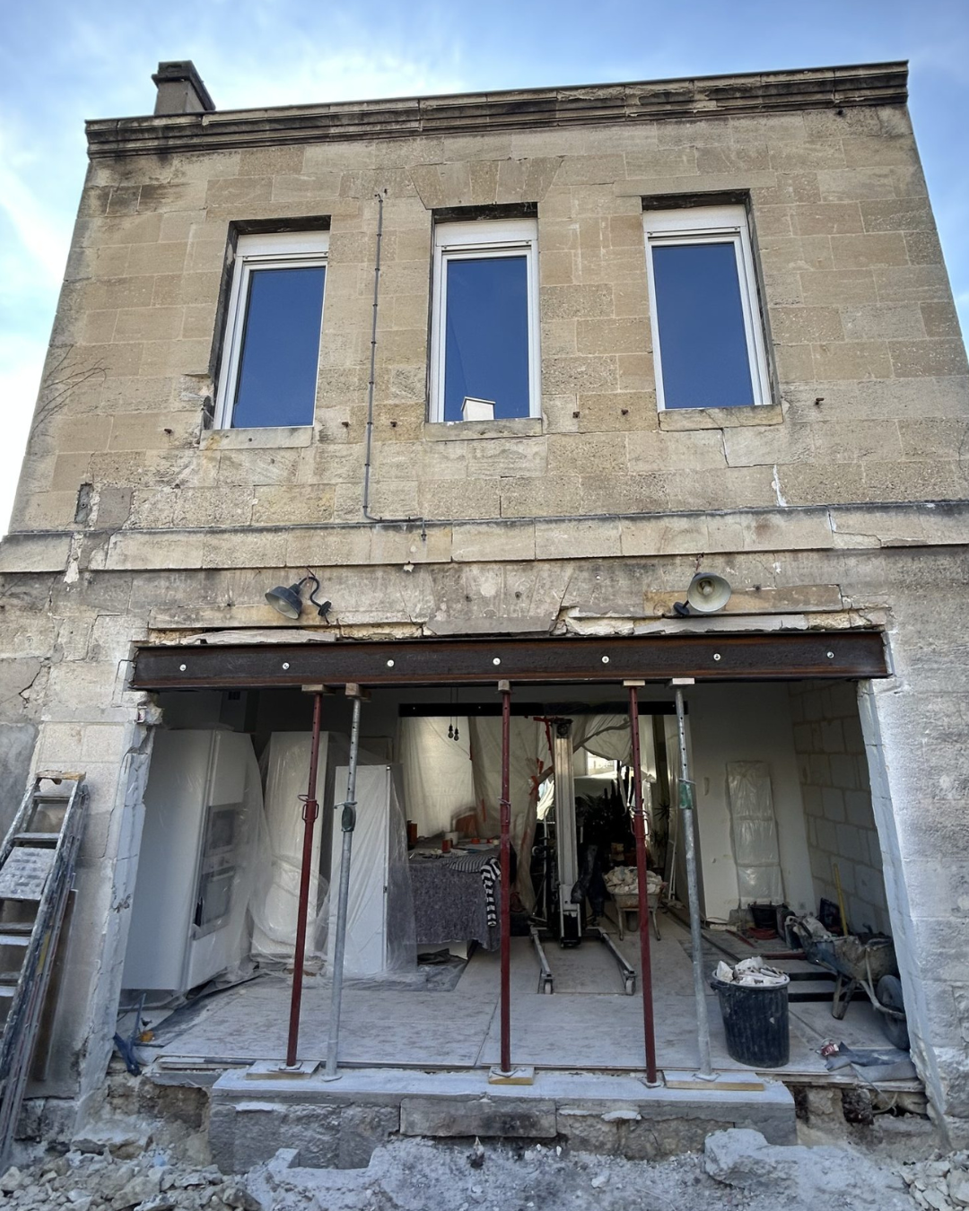 Rénovation partielle au Parc Rivière